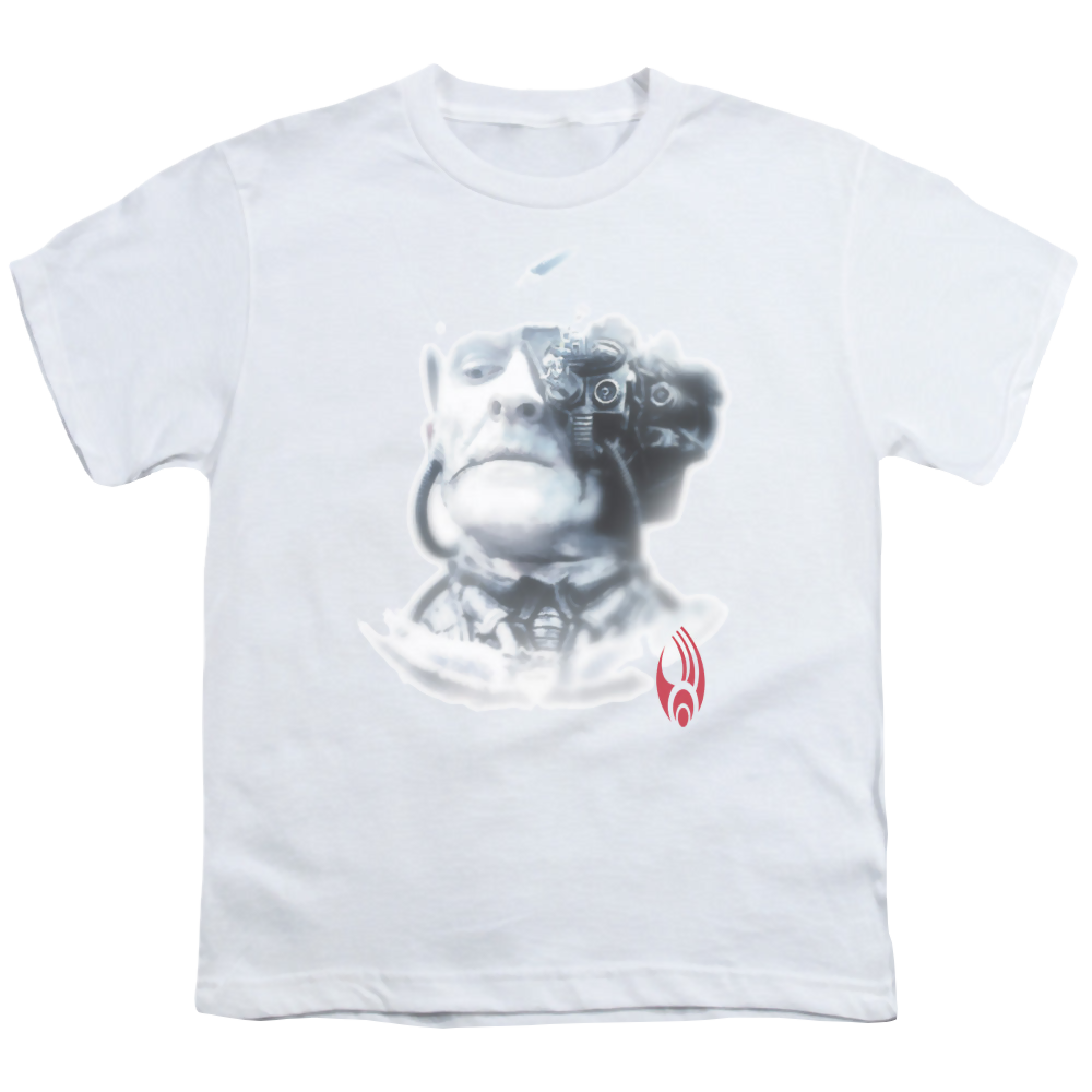 Star Trek The Next Generation Borg Head - Youth T-Shirt Youth T-Shirt (Ages 8-12) Star Trek