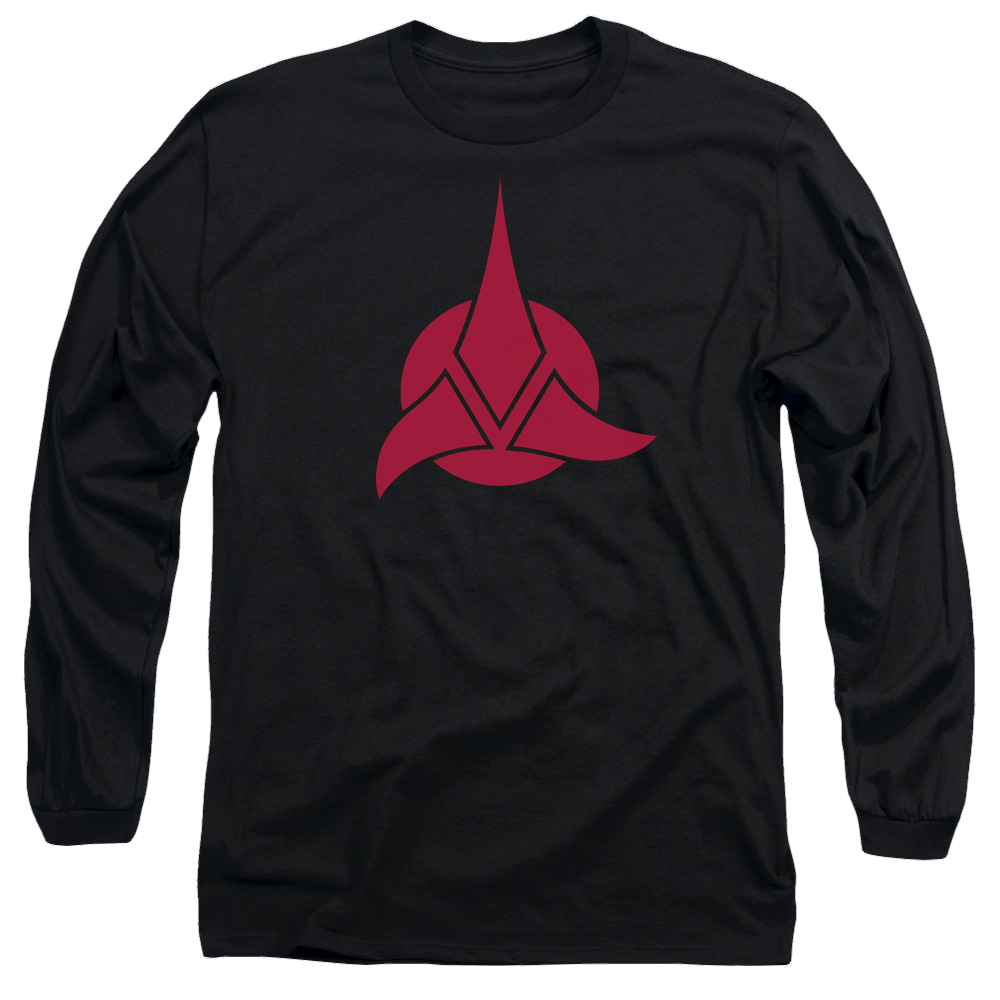 Star Trek Klingon Logo Men's Long Sleeve T-Shirt Men's Long Sleeve T-Shirt Star Trek
