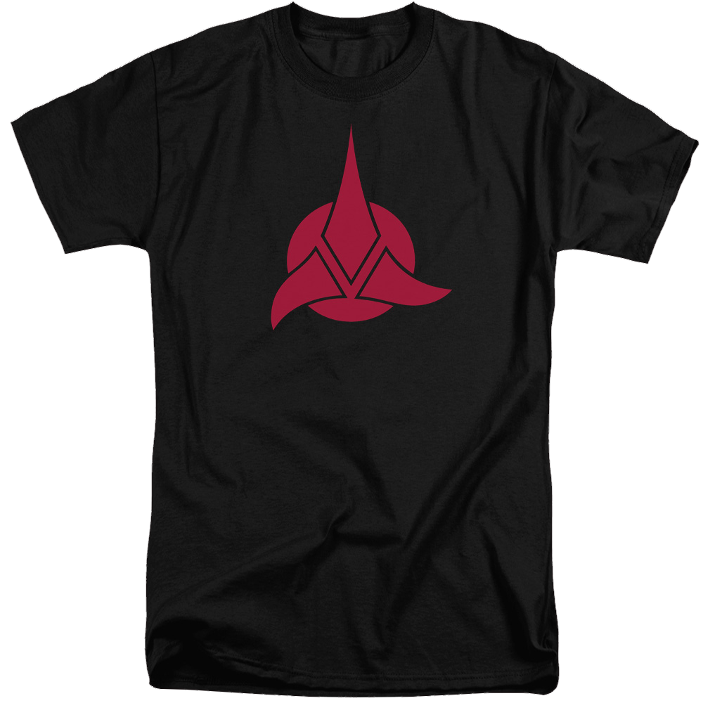 Star Trek Klingon Logo Men's Tall Fit T-Shirt Men's Tall Fit T-Shirt Star Trek