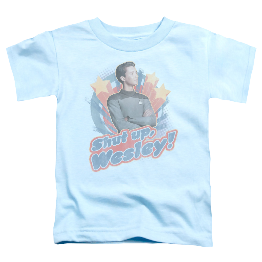 Star Trek Shut Up Wesley Toddler T-Shirt Toddler T-Shirt Star Trek