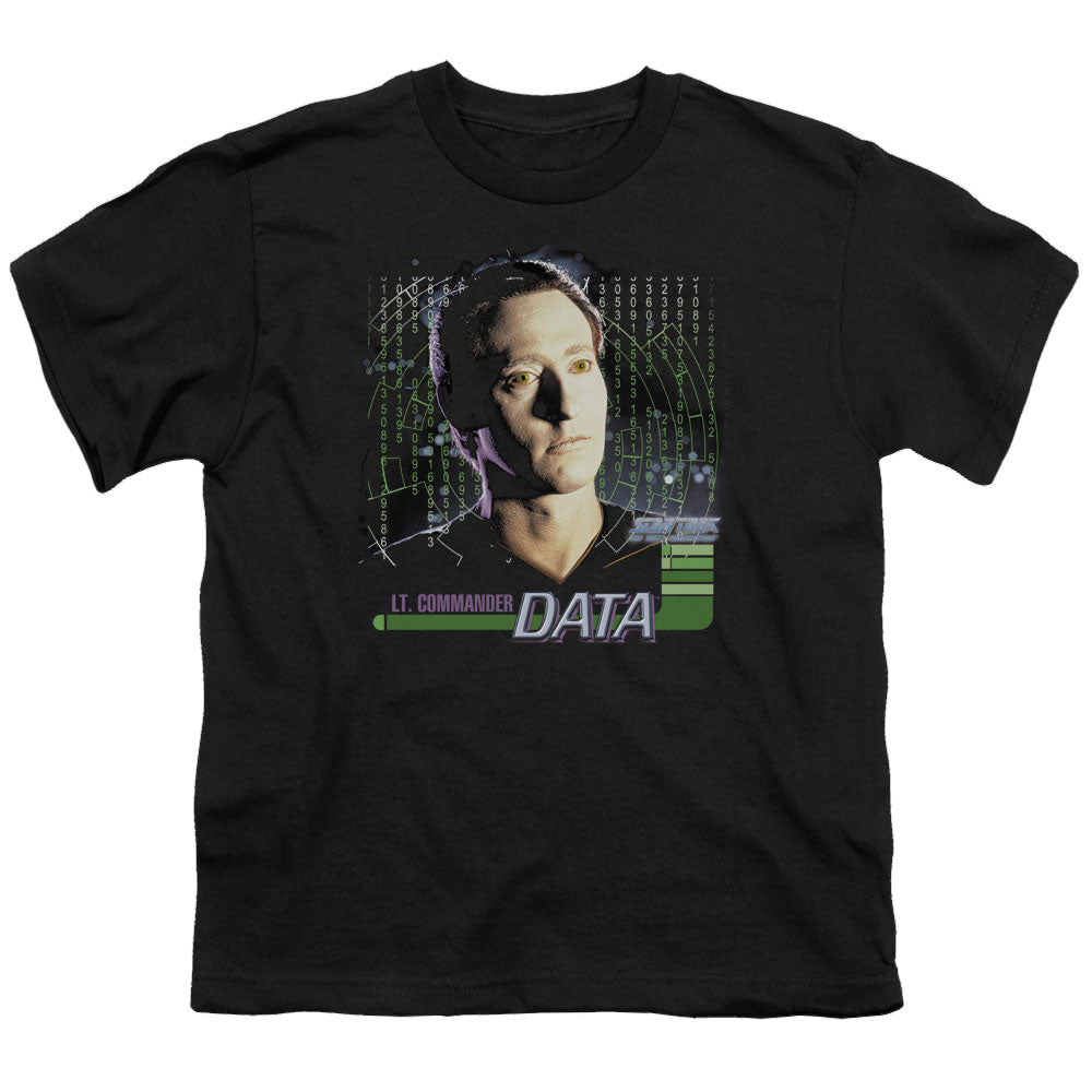 Star Trek The Original Series Data - Youth T-Shirt Youth T-Shirt (Ages 8-12) Star Trek