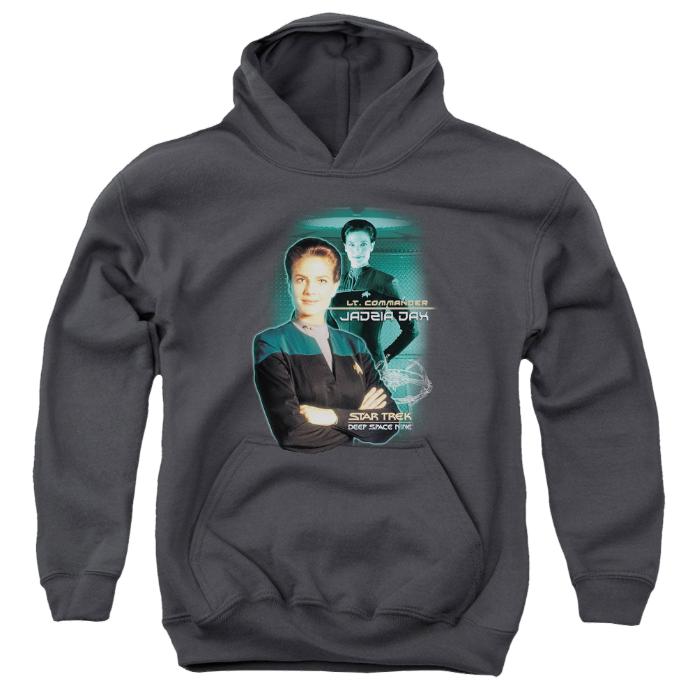 Star Trek Deep Space Nine Jadzia Dax - Youth Hoodie Youth Hoodie (Ages 8-12) Star Trek