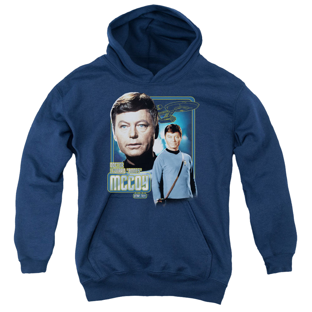 Star Trek The Original Series Doctor Mccoy - Youth Hoodie Youth Hoodie (Ages 8-12) Star Trek