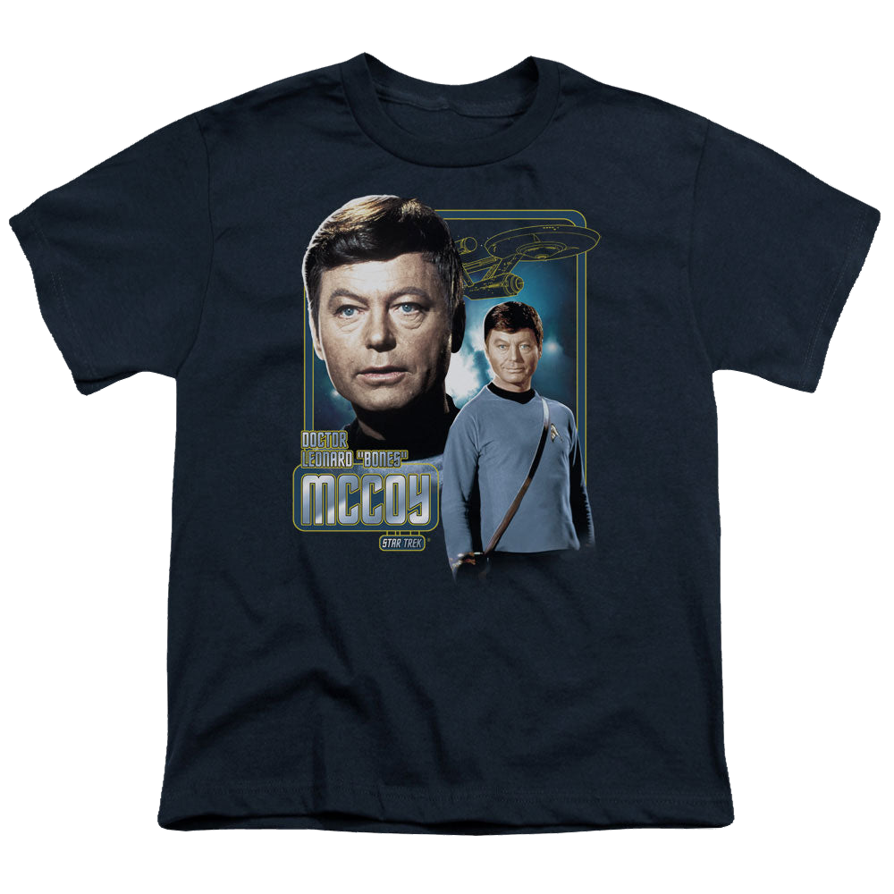 Star Trek The Original Series Doctor Mccoy - Youth T-Shirt Youth T-Shirt (Ages 8-12) Star Trek