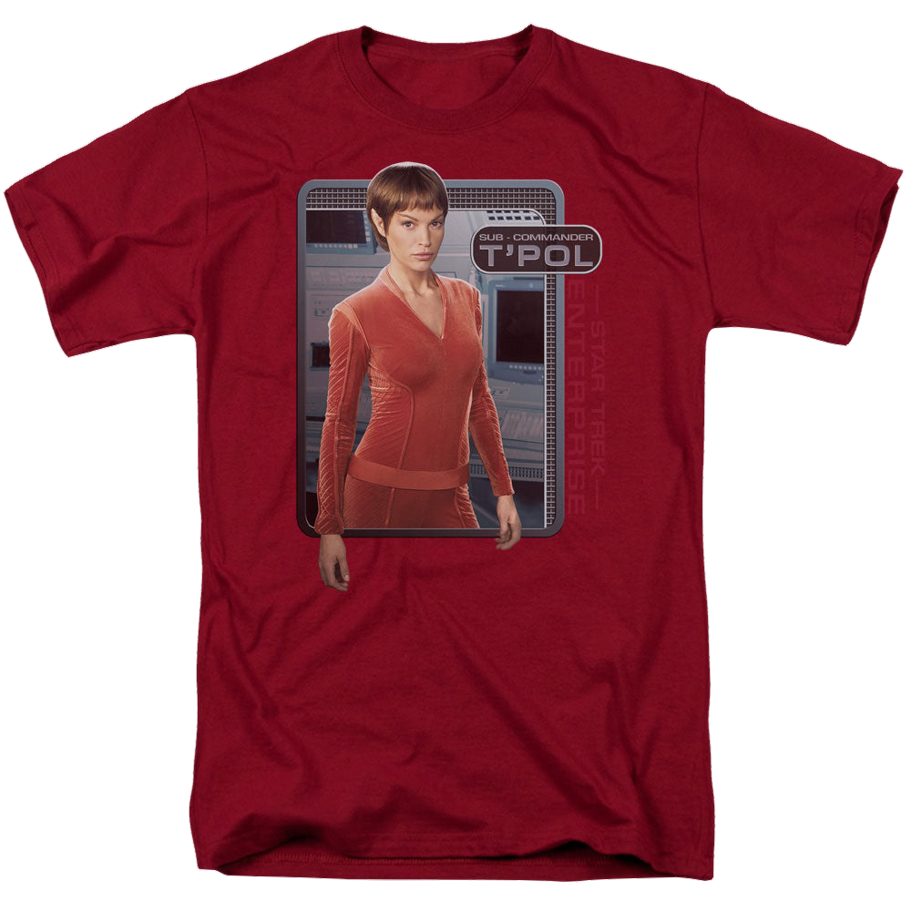 Star Trek Enterprise Tpol - Men's Regular Fit T-Shirt Men's Regular Fit T-Shirt Star Trek