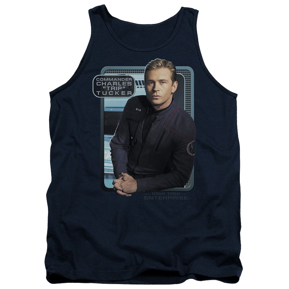 Star Trek Enterprise Trip Tucker - Men's Tank Top Men's Tank Star Trek