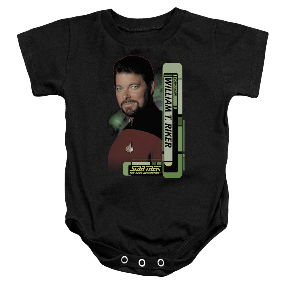 Star Trek Riker Baby Bodysuit Baby Bodysuit Star Trek