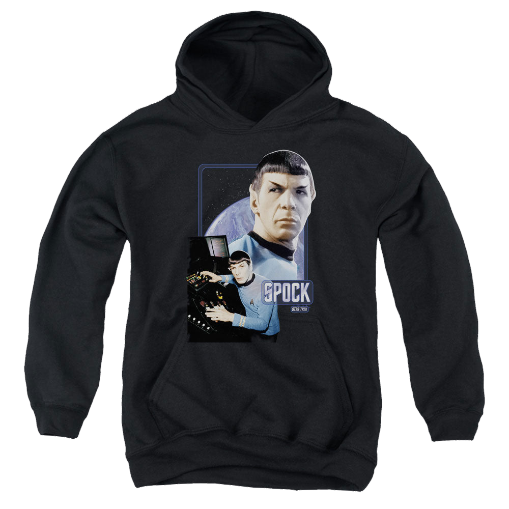 Star Trek The Original Series Spock - Youth Hoodie Youth Hoodie (Ages 8-12) Star Trek