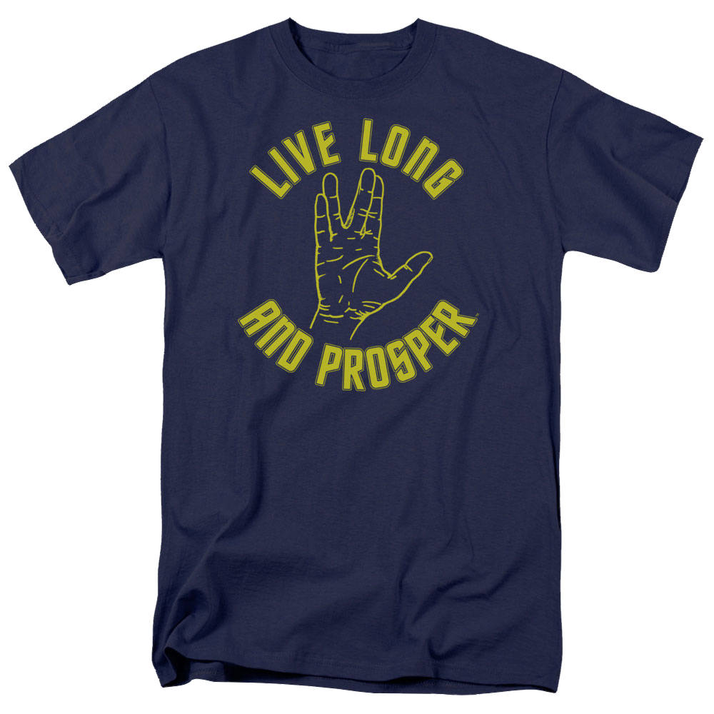 Star Trek Live Long Hand Men's Regular Fit T-Shirt Men's Regular Fit T-Shirt Star Trek