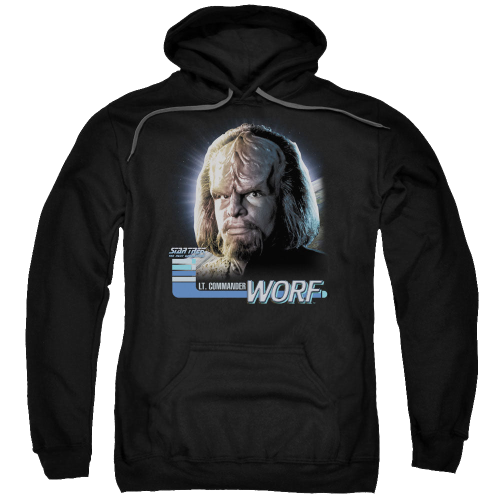 Star Trek The Next Generation Tng Worf - Pullover Hoodie Pullover Hoodie Star Trek