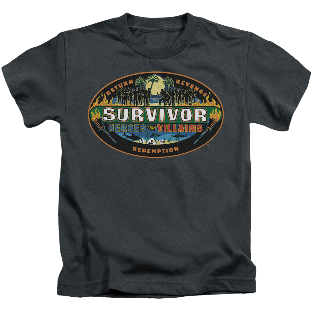 Survivor Heroes Vs Villains - Kid's T-Shirt Kid's T-Shirt (Ages 4-7) Survivor