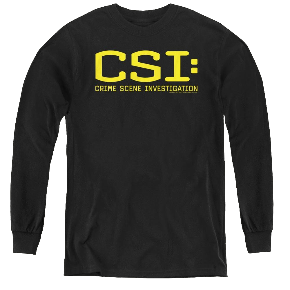 Csi Logo - Youth Long Sleeve T-Shirt Youth Long Sleeve T-Shirt CSI
