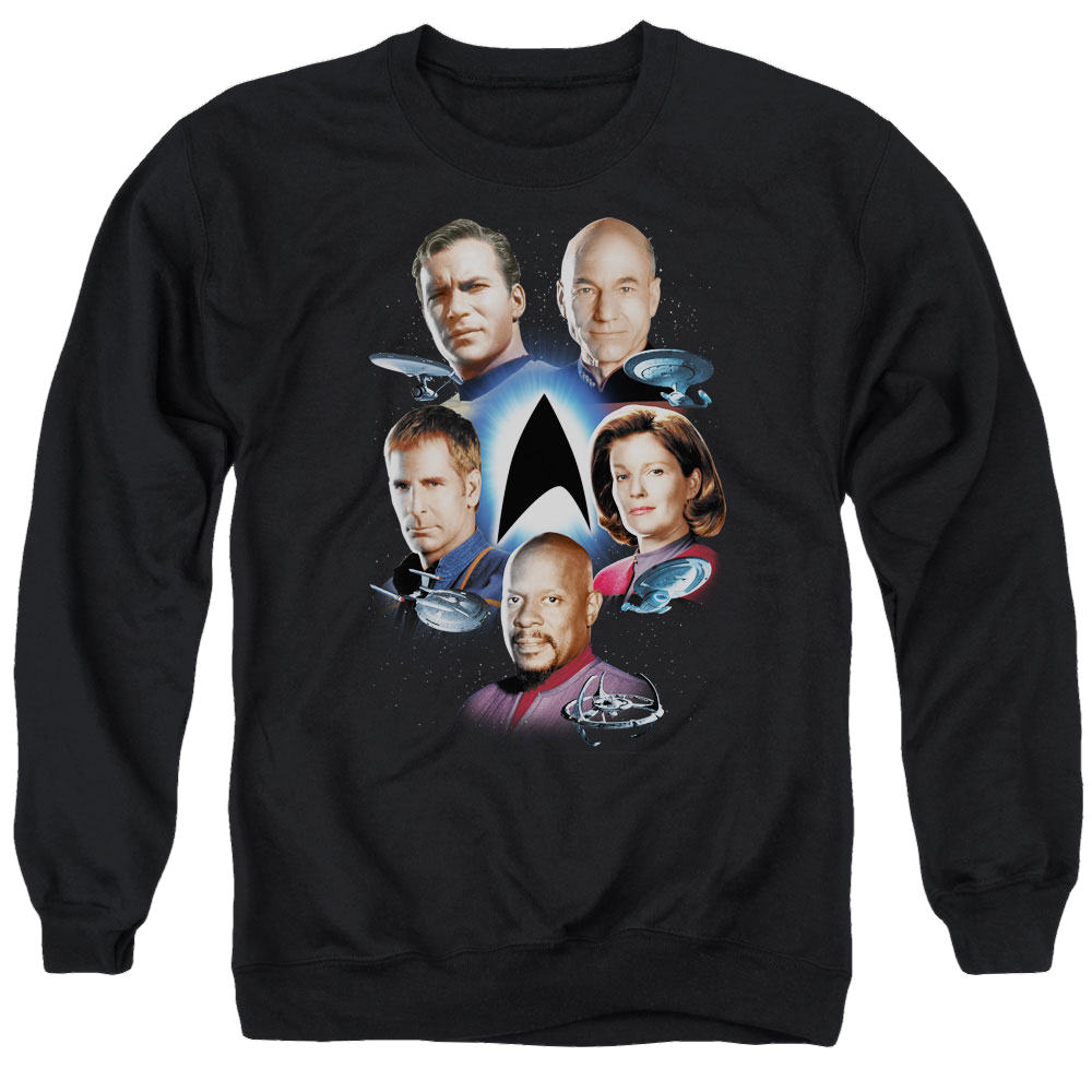 Star Trek Starfleet's Finest Men's Crewneck Sweatshirt Men's Crewneck Sweatshirt Star Trek