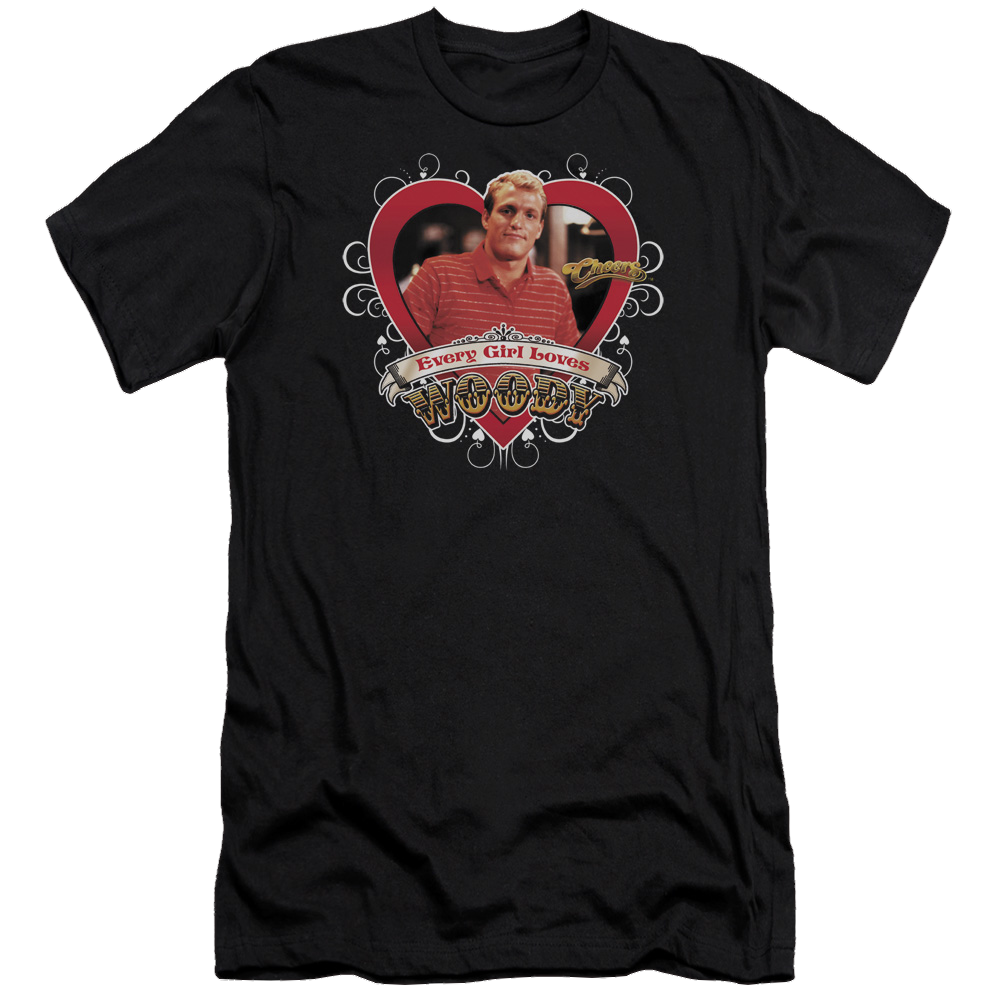 Cheers Woody - Men's Premium Slim Fit T-Shirt Men's Premium Slim Fit T-Shirt Cheers