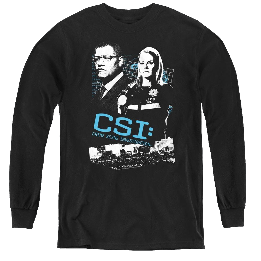 Csi Investigate This - Youth Long Sleeve T-Shirt Youth Long Sleeve T-Shirt CSI