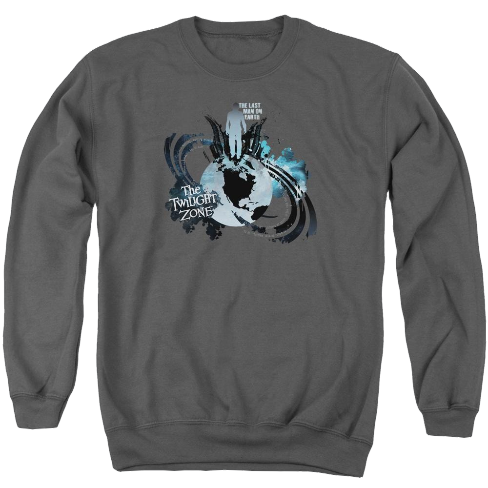The Twilight Zone Last Man On Earth Men's Crewneck Sweatshirt Men's Crewneck Sweatshirt The Twilight Zone