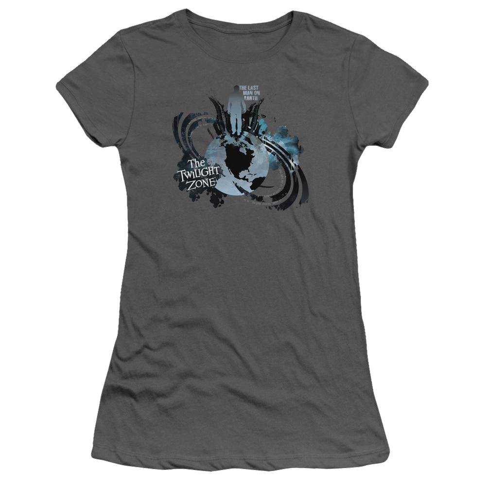 The Twilight Zone Last Man On Earth Juniors T-Shirt Juniors T-Shirt The Twilight Zone