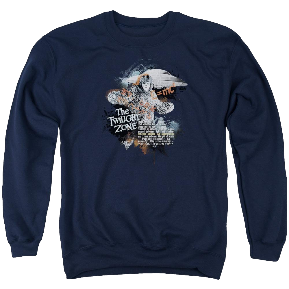 The Twilight Zone Science&superstition Men's Crewneck Sweatshirt Men's Crewneck Sweatshirt The Twilight Zone