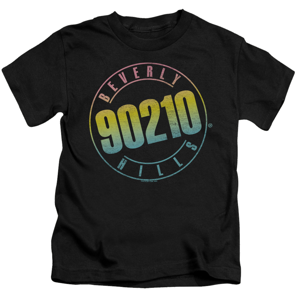 Beverly Hills 90210 Color Blend Logo - Kid's T-Shirt (Ages 4-7) Kid's T-Shirt (Ages 4-7) Beverly Hills 90210