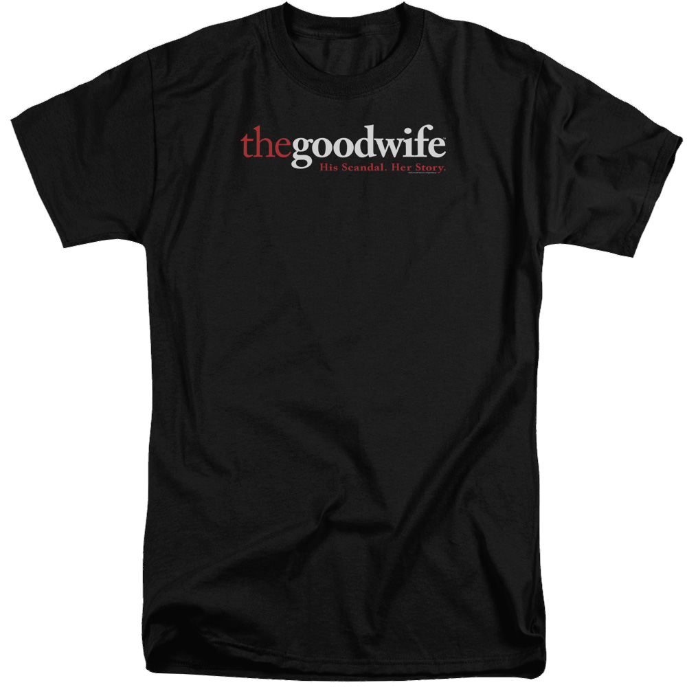 Good Wife, The Logo - Men's Tall Fit T-Shirt Men's Tall Fit T-Shirt The Good Wife