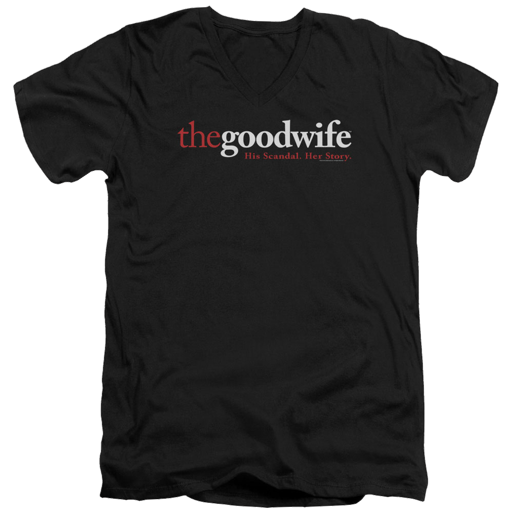 Good Wife, The Logo - Men's V-Neck T-Shirt Men's V-Neck T-Shirt The Good Wife