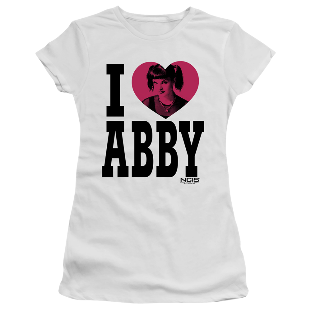 NCIS I Heart Abby - Juniors T-Shirt Juniors T-Shirt NCIS