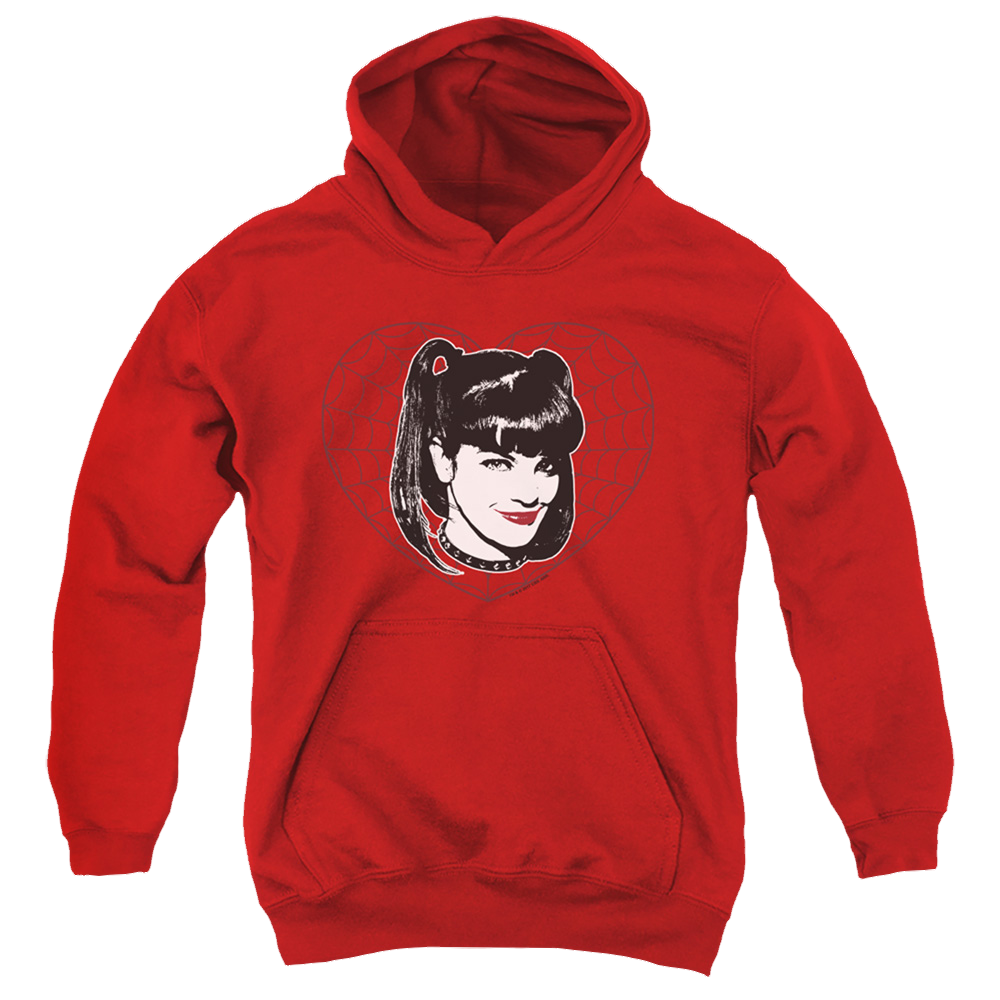 NCIS Abby Heart - Youth Hoodie Youth Hoodie (Ages 8-12) NCIS