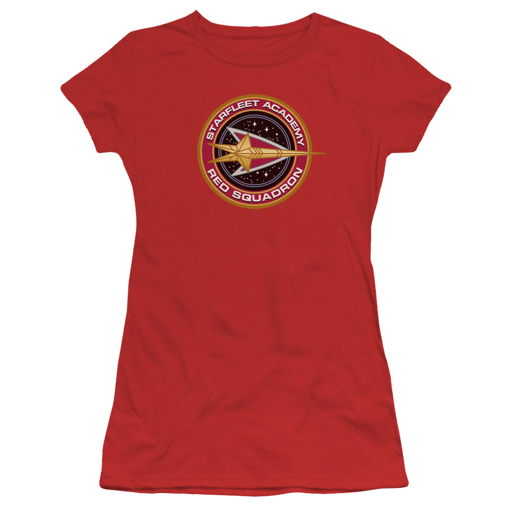 Star Trek Red Squadron Juniors T-Shirt Juniors T-Shirt Star Trek