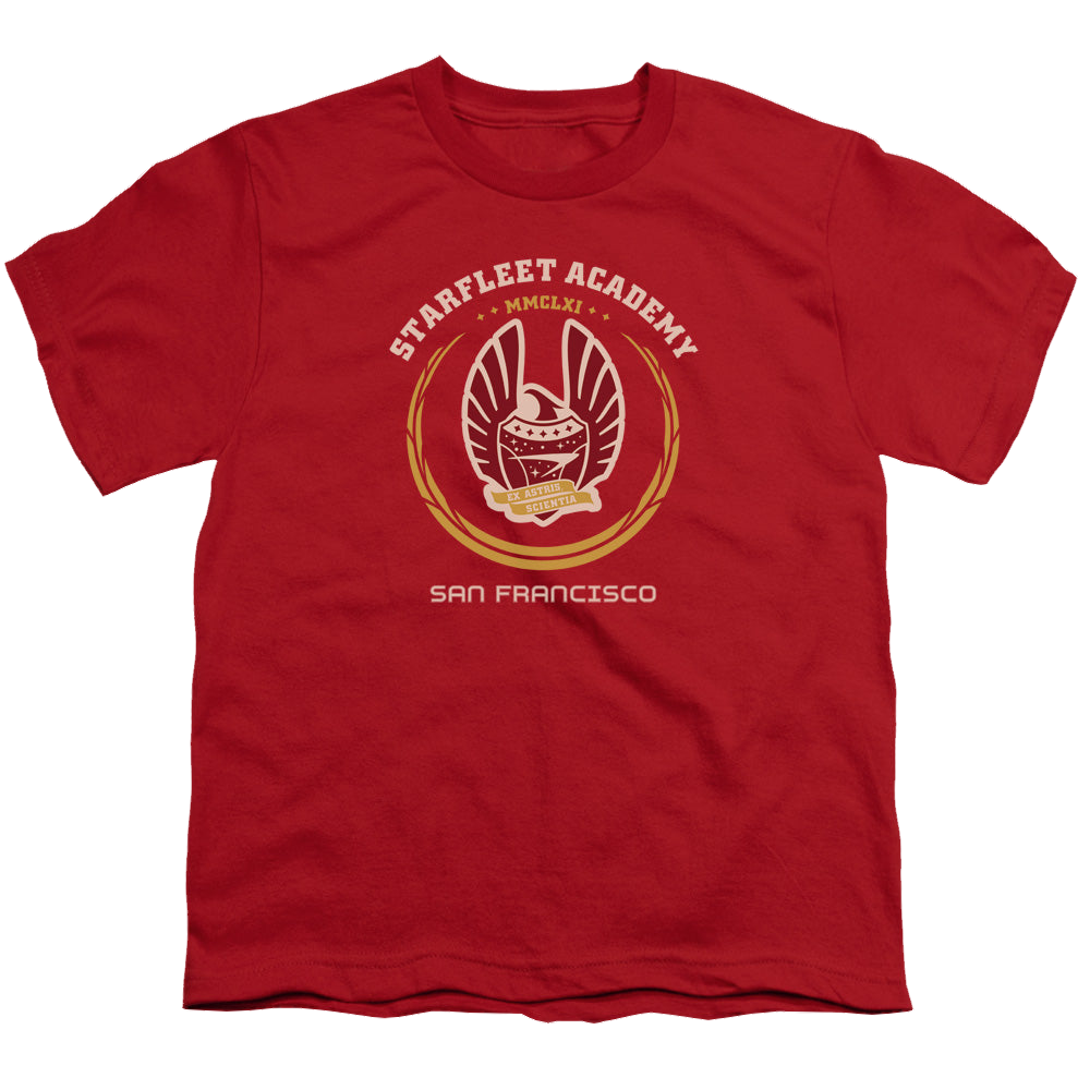 Star Trek The Original Series Academy Heraldry - Youth T-Shirt Youth T-Shirt (Ages 8-12) Star Trek
