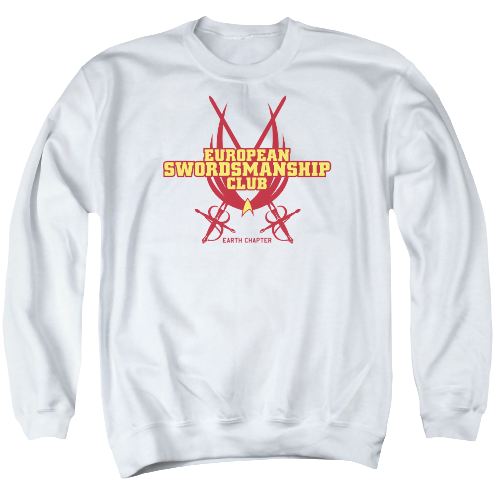 Star Trek Swordsmanship Club Men's Crewneck Sweatshirt Men's Crewneck Sweatshirt Star Trek