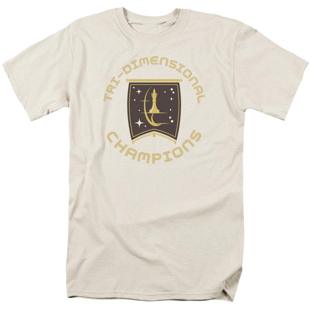 Star Trek Tri Dimensional Champs Men's Regular Fit T-Shirt Men's Regular Fit T-Shirt Star Trek
