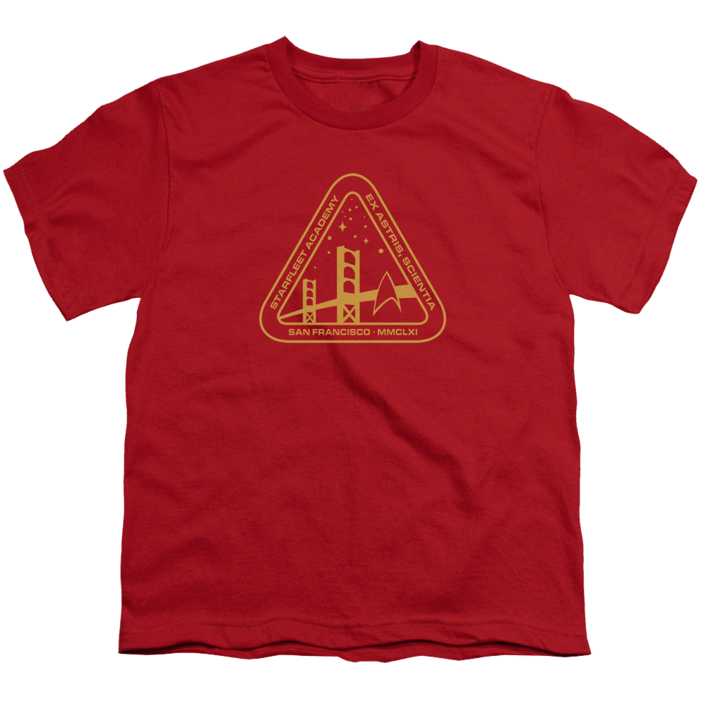 Star Trek The Original Series Gold Academy - Youth T-Shirt Youth T-Shirt (Ages 8-12) Star Trek