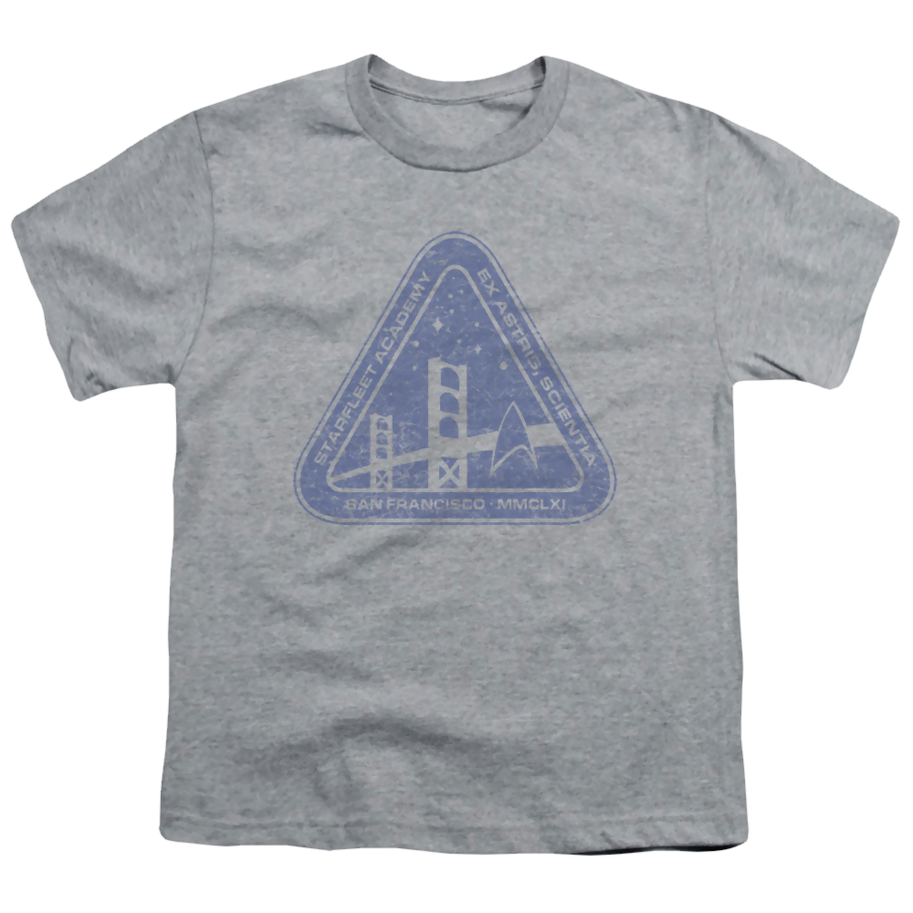 Star Trek The Original Series Distressed Logo - Youth T-Shirt Youth T-Shirt (Ages 8-12) Star Trek