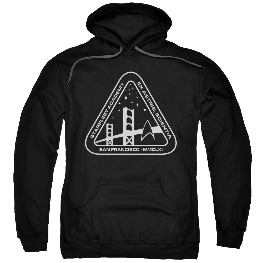 Star Trek White Academy Logo Pullover Hoodie Pullover Hoodie Star Trek