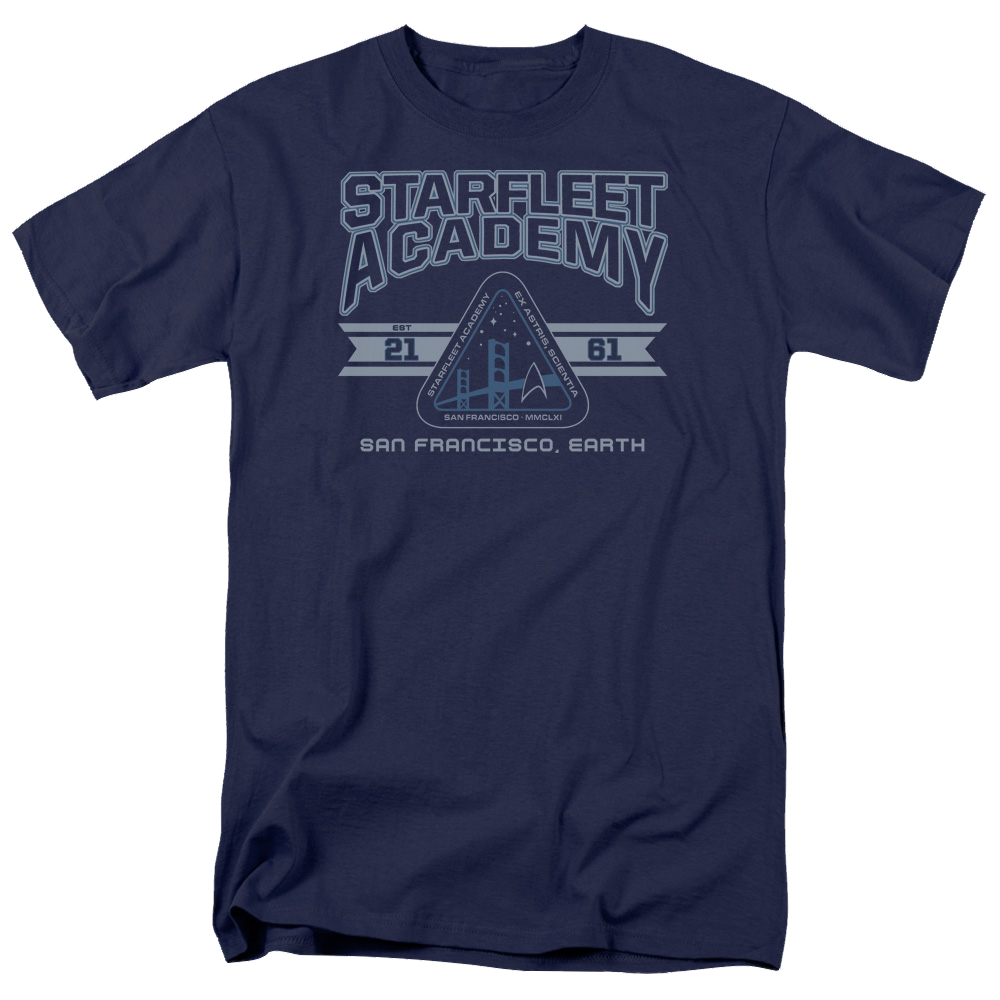 Star Trek Starfleet Academy Earth Men's Regular Fit T-Shirt Men's Regular Fit T-Shirt Star Trek
