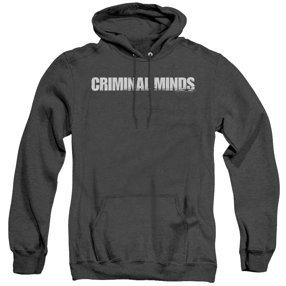 Criminal Minds Logo - Heather Pullover Hoodie Heather Pullover Hoodie Criminal Minds