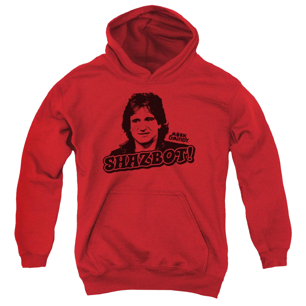 Mork & Mindy Shazbot - Youth Hoodie Youth Hoodie (Ages 8-12) Mork & Mindy