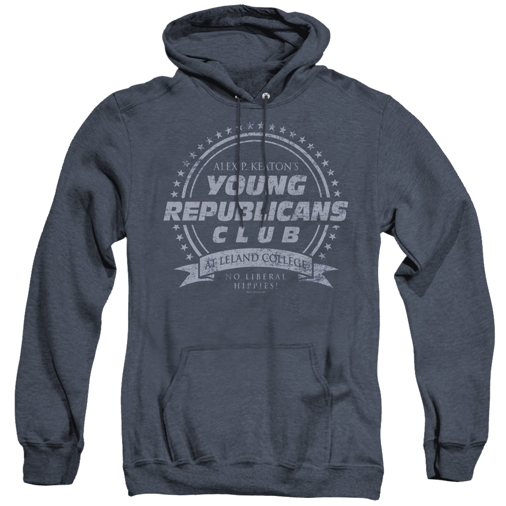 Family Ties Young Republicans Club - Heather Pullover Hoodie Heather Pullover Hoodie Family Ties