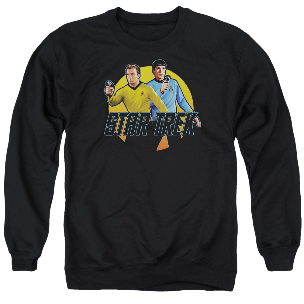 Star Trek Phasers Ready Men's Crewneck Sweatshirt Men's Crewneck Sweatshirt Star Trek