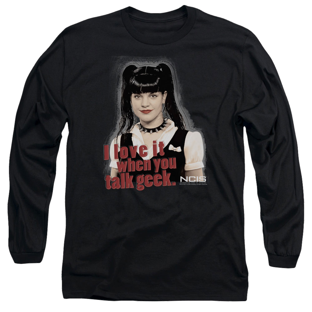 NCIS Geek Talk - Men's Long Sleeve T-Shirt Men's Long Sleeve T-Shirt NCIS