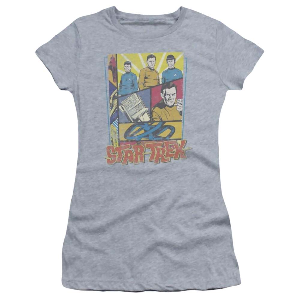 Star Trek Vintage Collage Juniors T-Shirt Juniors T-Shirt Star Trek