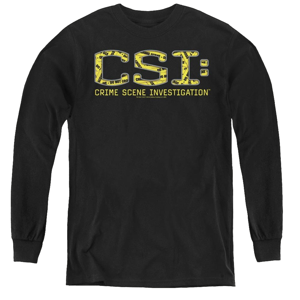 Csi Collage Logo - Youth Long Sleeve T-Shirt Youth Long Sleeve T-Shirt CSI