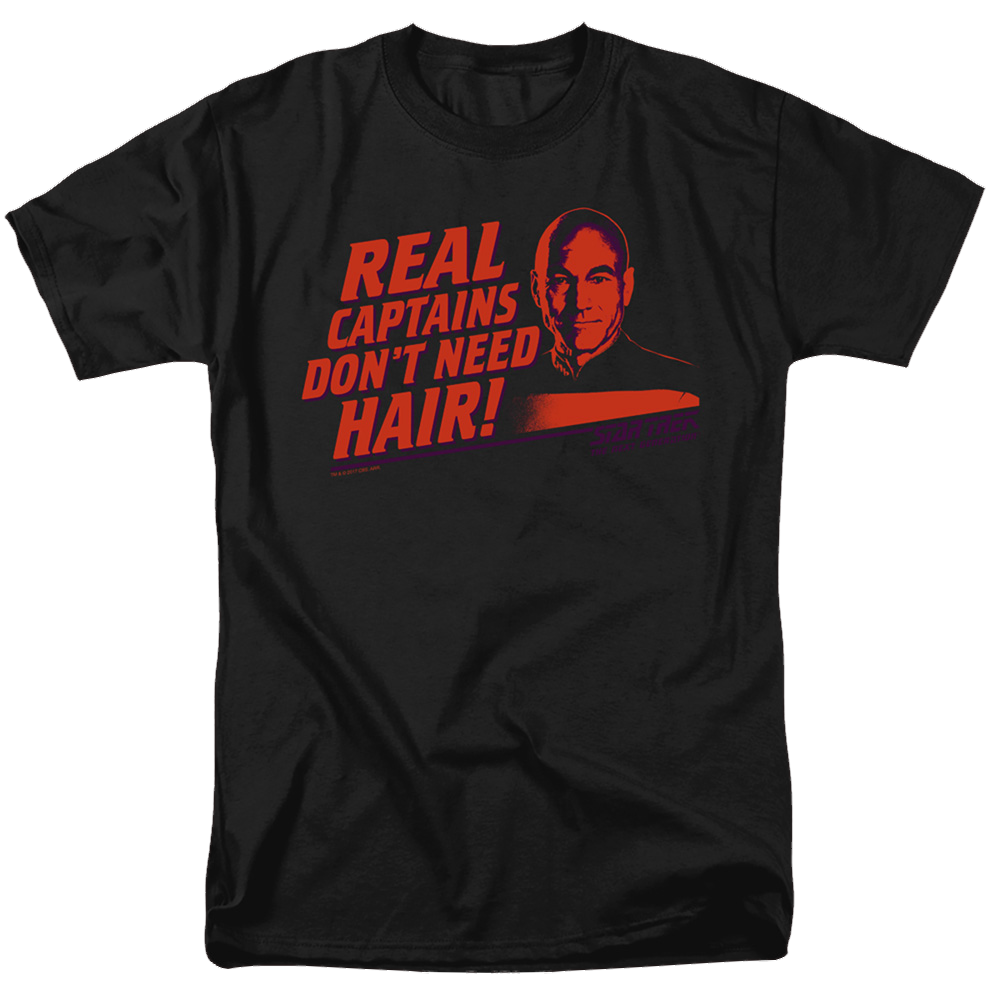 Star Trek Real Captain Men's Regular Fit T-Shirt Men's Regular Fit T-Shirt Star Trek