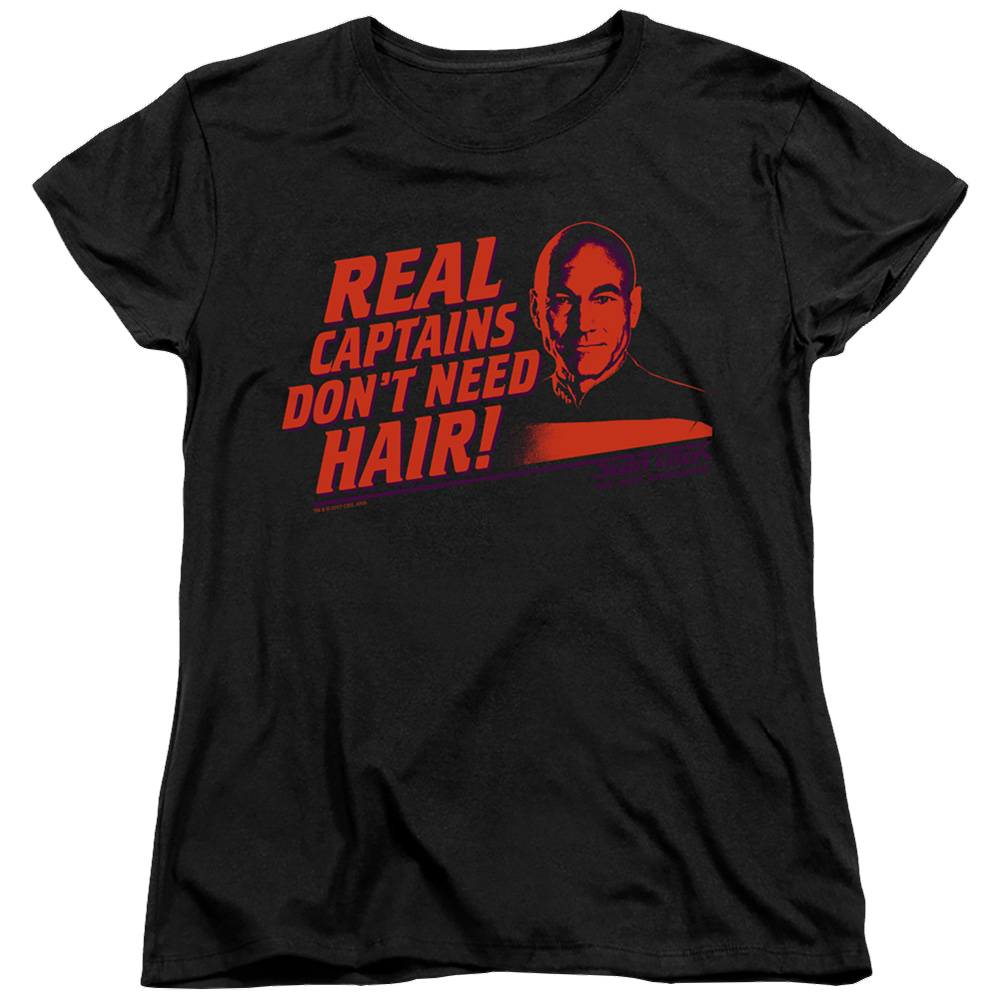 Star Trek Real Captain Women's T-Shirt Women's T-Shirt Star Trek