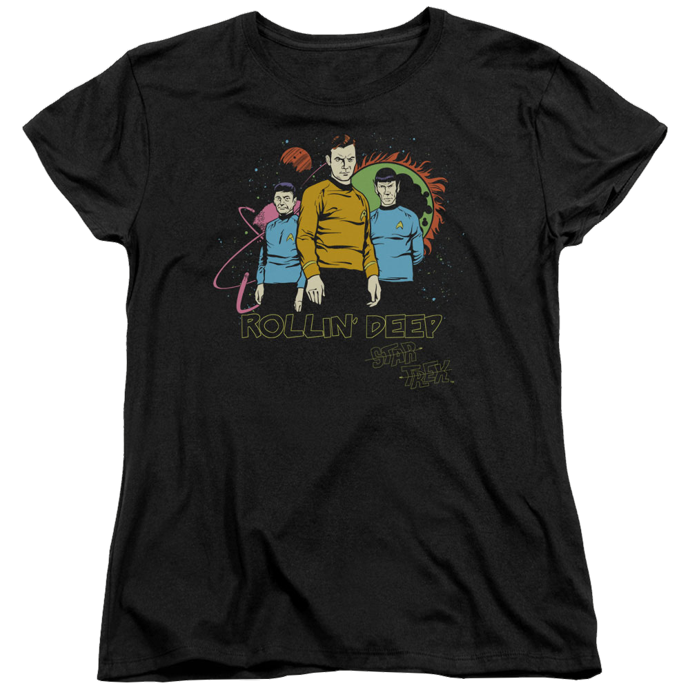 Star Trek Rollin Deep Women's T-Shirt Women's T-Shirt Star Trek