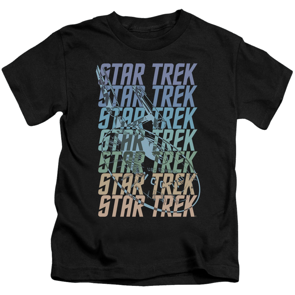 Star Trek Multi Logo Enterprise Kid's T-Shirt (Ages 4-7) Kid's T-Shirt (Ages 4-7) Star Trek