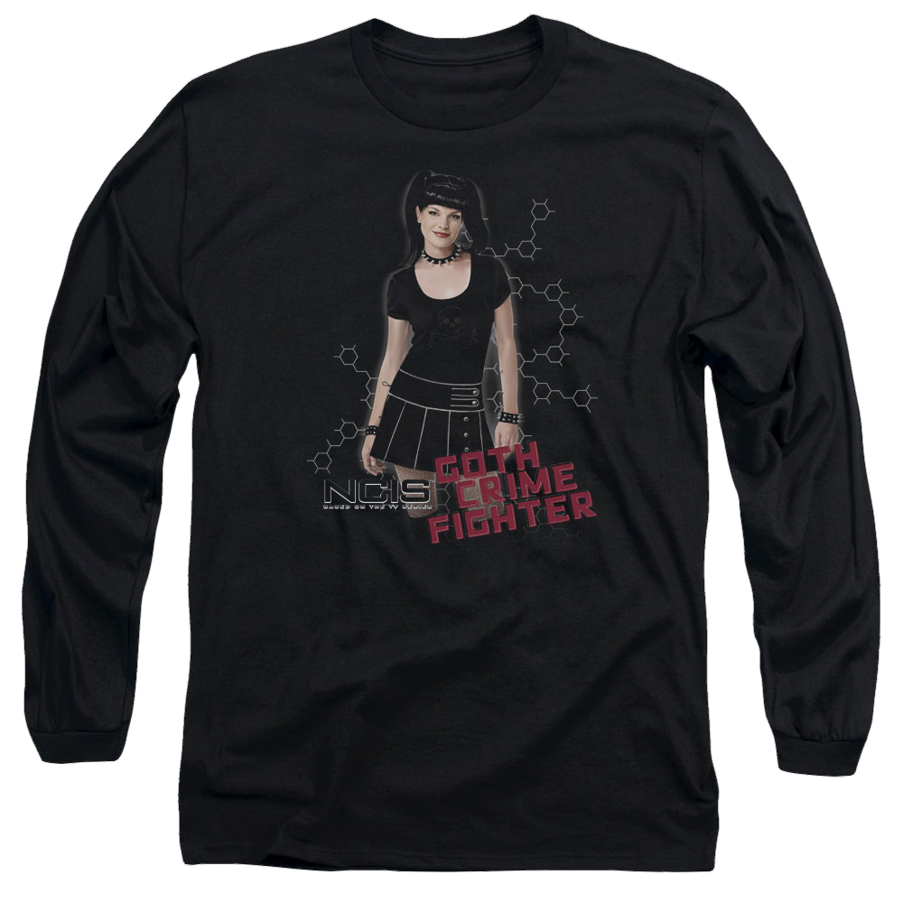 NCIS Goth Crime Fighter - Men's Long Sleeve T-Shirt Men's Long Sleeve T-Shirt NCIS