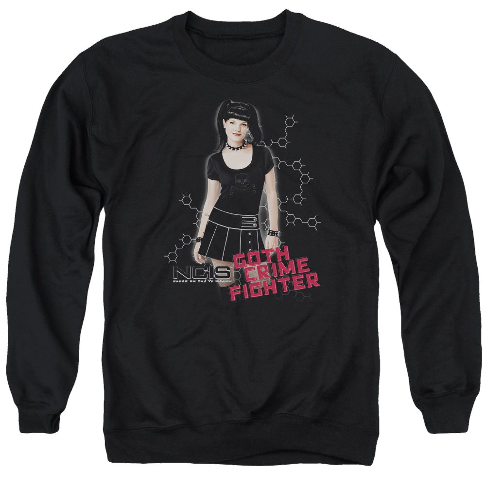NCIS Goth Crime Fighter - Men's Crewneck Sweatshirt Men's Crewneck Sweatshirt NCIS