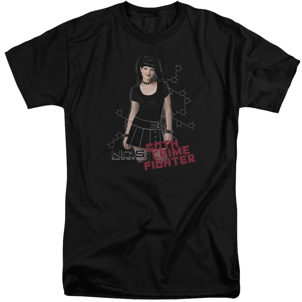 NCIS Goth Crime Fighter - Men's Tall Fit T-Shirt Men's Tall Fit T-Shirt NCIS