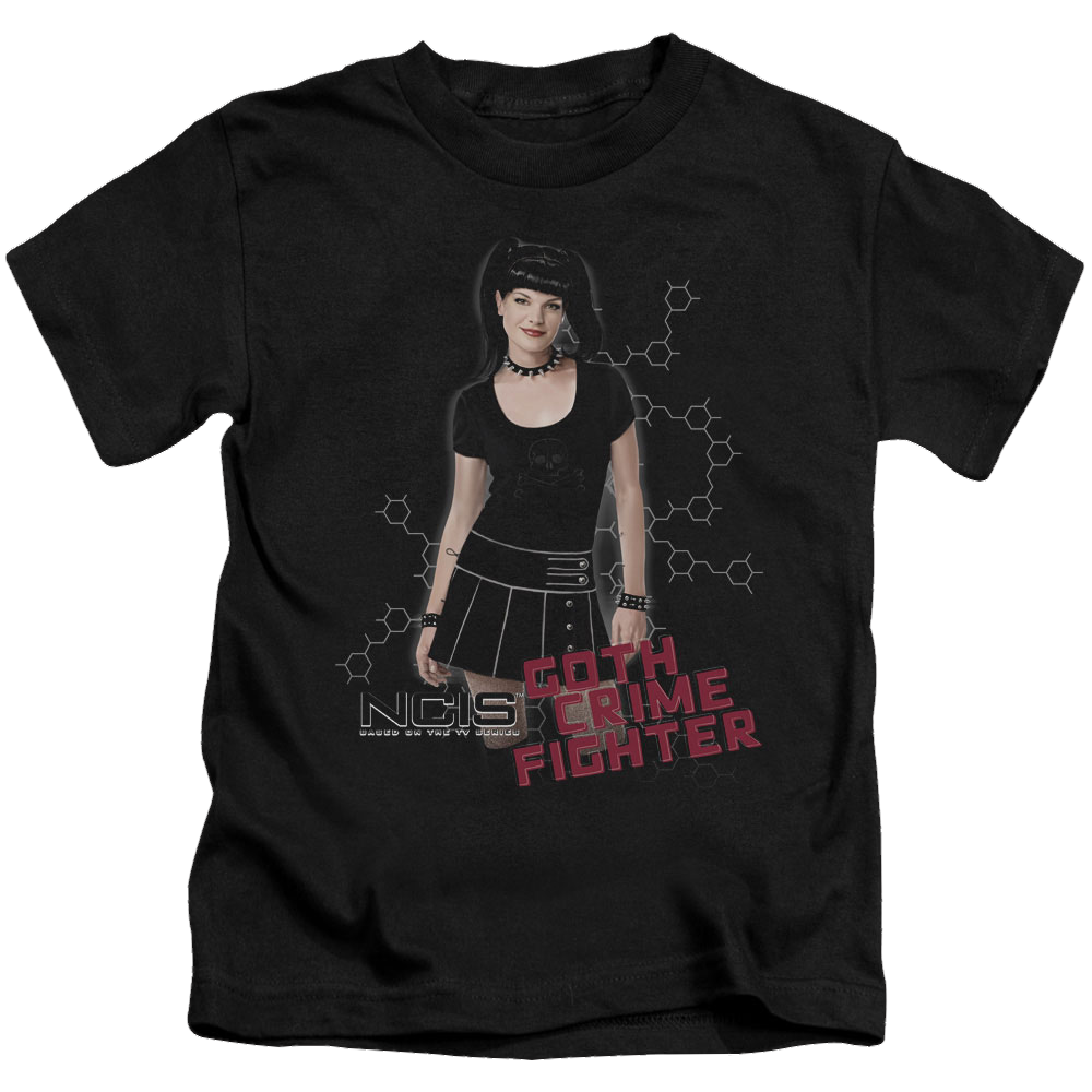 NCIS Goth Crime Fighter - Kid's T-Shirt Kid's T-Shirt (Ages 4-7) NCIS
